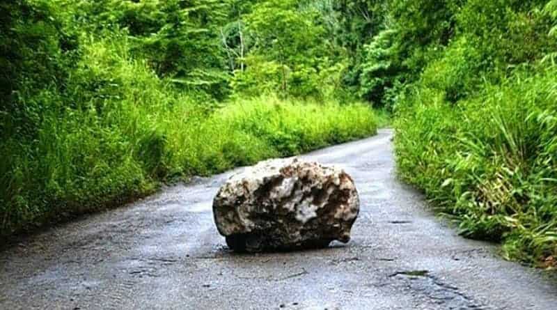 pedras no caminho