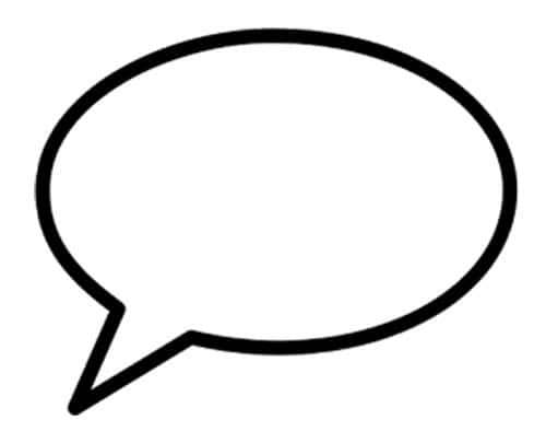 Speech balloon