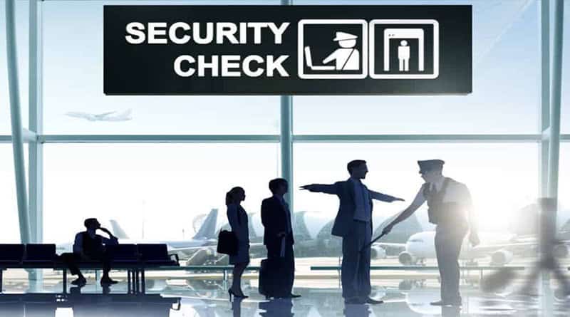 segurança aeroporto, metais