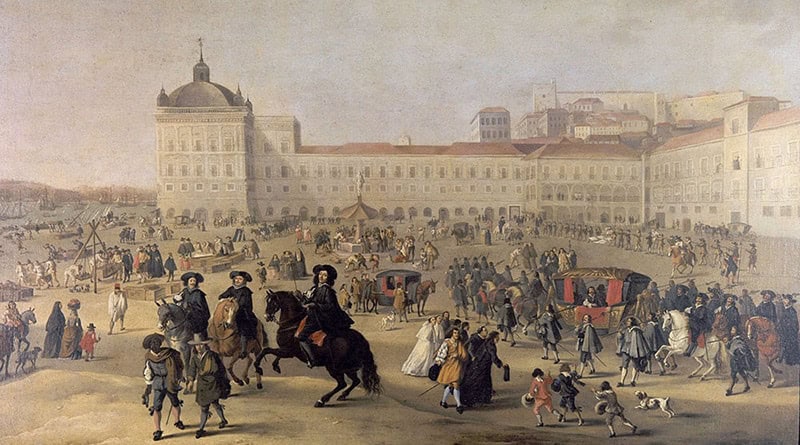 Terreiro do Paço 1662, portugal