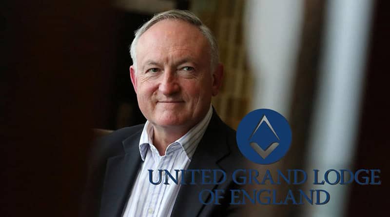 Nigel Brown - Grande Secretário da Grande Loja Unida de Inglaterra (UGLE), futuro