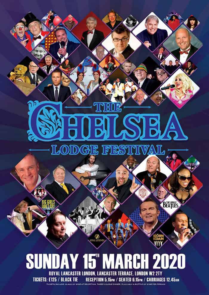 Cartaz do Festival de 2020 da Loja Chelsea