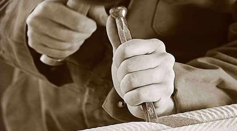 trabalhando a pedra, método