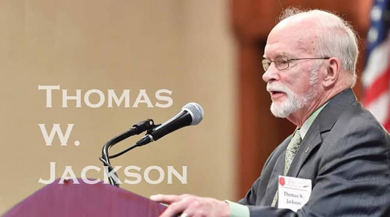 Thomas W. Jackson - antigo Grande Secretário da Grande Loja de Maçons Livres e Aceites da Pensilvânia e primeiro Secretário Executivo da Conferência Mundial das Grandes Lojas Maçónicas Regulares (1998 - 2014)