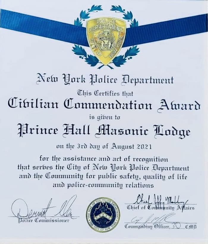 NYPD, Prince Hall