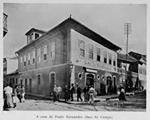 A casa de Paulo Fernandes