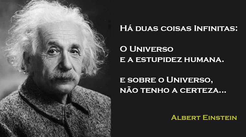 estupidez, albert einstein, néscio