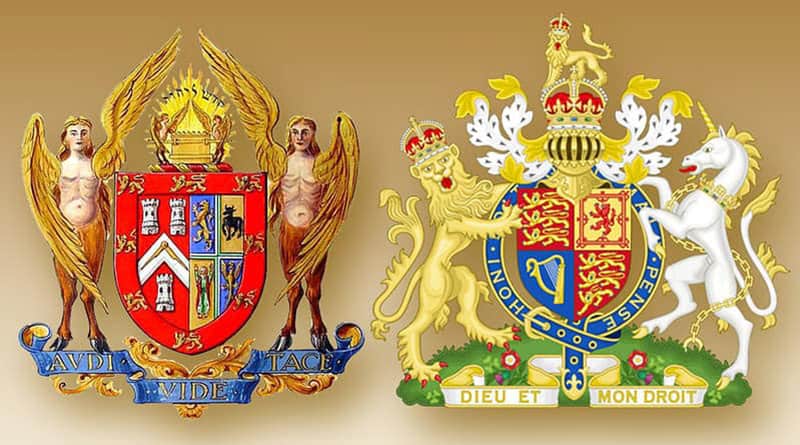 Família Real, Maçonaria, UGLE