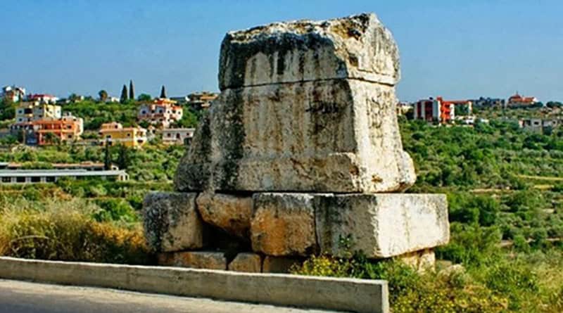 Túmulo de Hiram, Rei de Tiro, datado de 950 A.C.