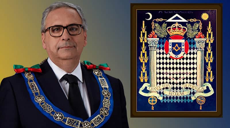 Armindo Azevedo - Grão-Mestre da Grande loja Legal de Portugal /GLRP