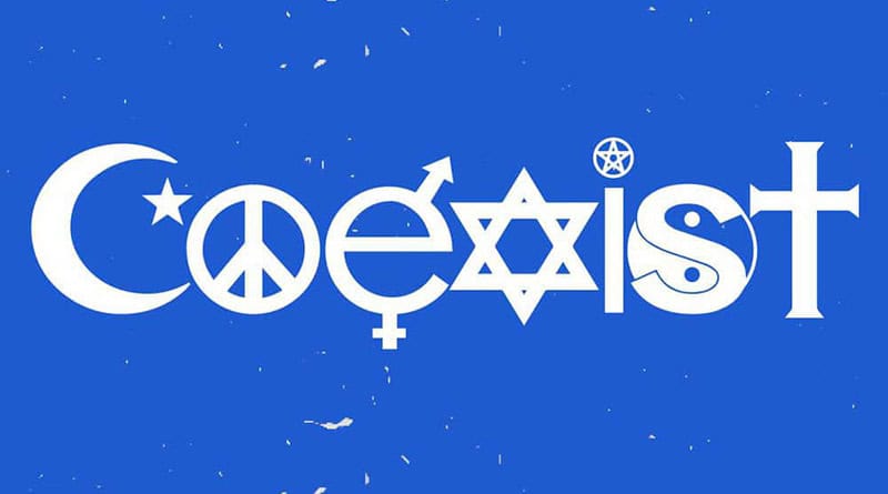 coexistir, integração, tolerância