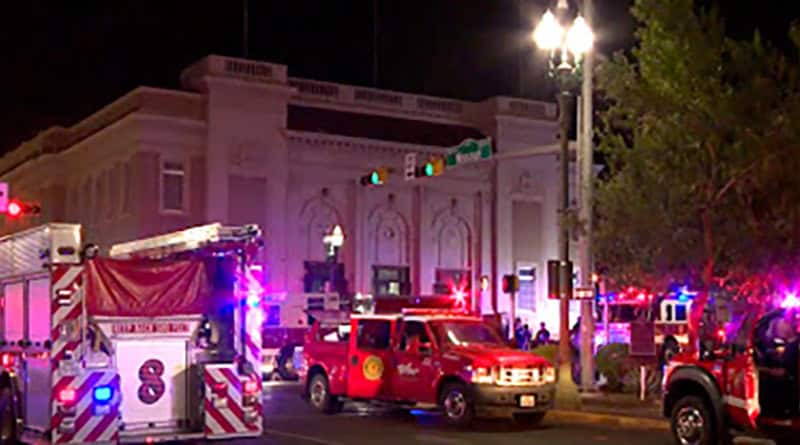 Incêndio Scottish Rite El Paso