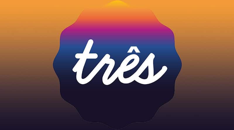 três
