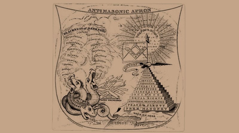 avental anti maçonaria