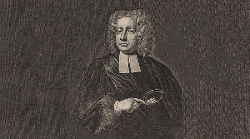 O Pai da Maçonaria Especulativa Moderna – Rev. Dr. John Theophilus Desaguliers (1683-1744) - Companheiro da Royal Society e Terceiro Grão-Mestre da Grande Loja de Londres.