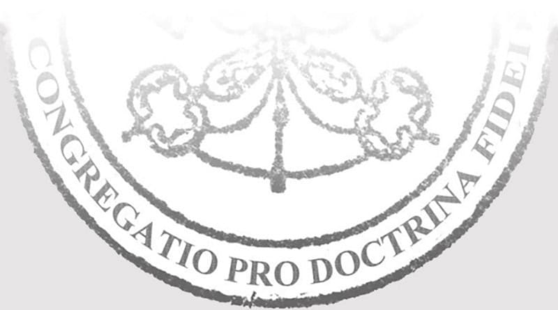 congregação para a doutrina da fé, maçom