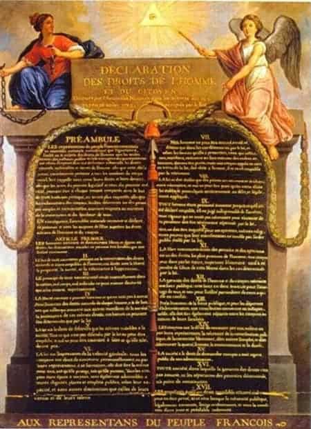 O documento oficial da Declaração dos Direitos Humanos 