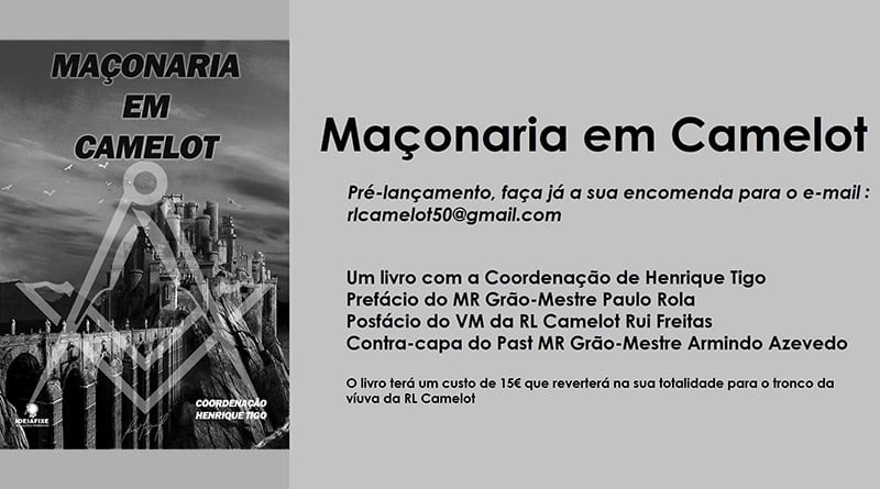livro Maçonaria em Camelot