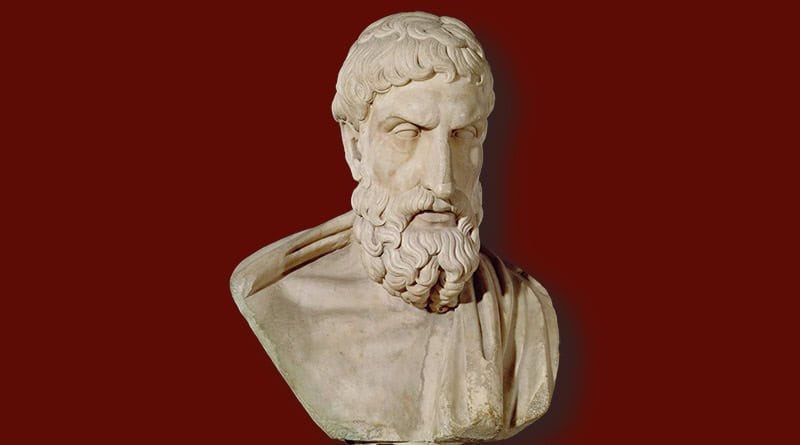 Epicuro de Samos (em grego clássico: Ἐπίκουρος, Epikouros, "aliado, camarada"; 341 a.C., Samos - 271 ou 270 a.C., Atenas)