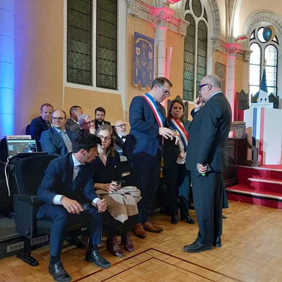 Geoffroy Boulard Presidente da Câmara do 17º arrondissement de Paris